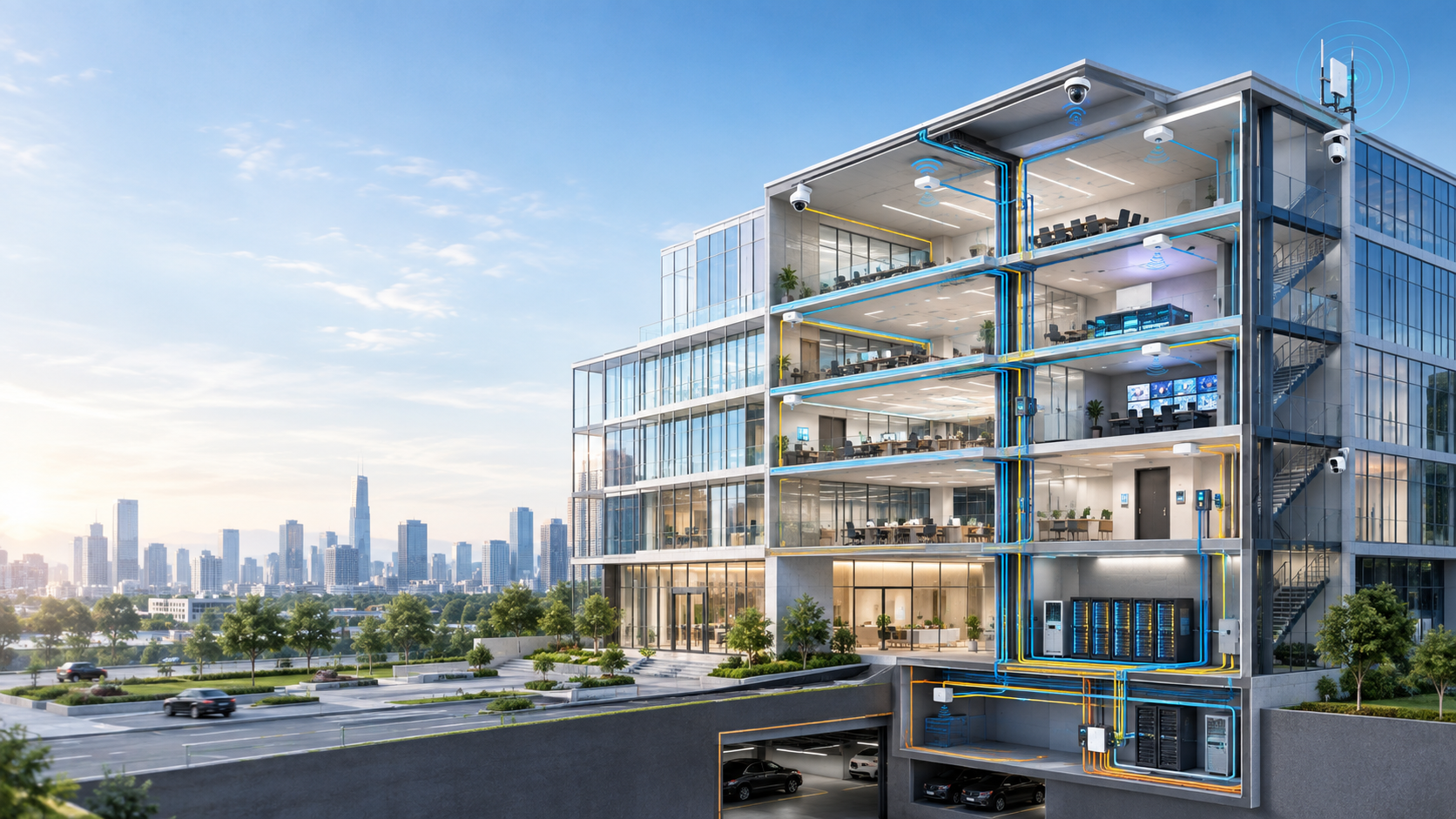 Latest company case about Cable Infrastructure for Smart Buildings and Commercial Facilities